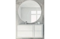 Bellagio 105cm,  mobilier de baie alb